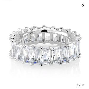 CZ Eternity Band - size 8